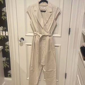 Anthropologie Cap Sleeve Jumpsuit